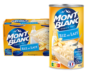 MONT BLANC RIZ AU LAIT